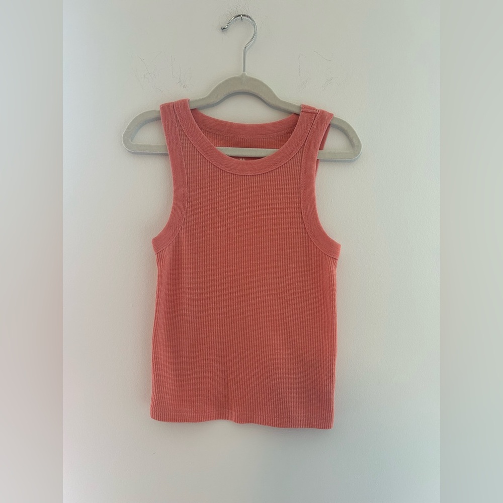 Aeropostale Pink Waffle Knit Top XS